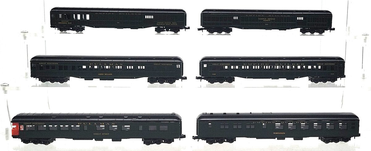 Con-Cor 003-570005 N Scale Great Northern 6-Car Passenger Set LN/Box