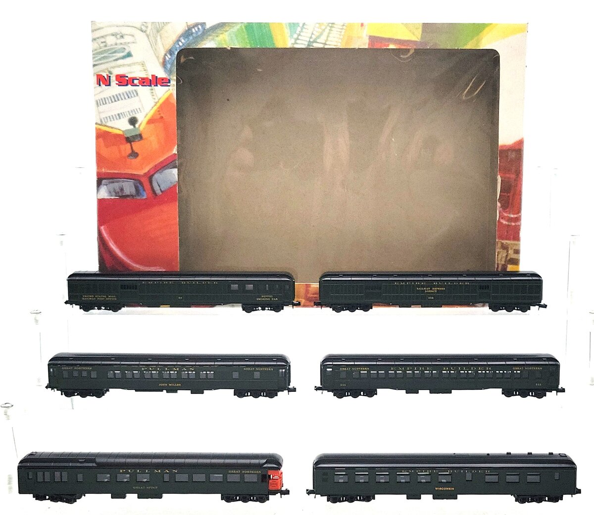 Con-Cor 003-570005 N Scale Great Northern 6-Car Passenger Set LN/Box