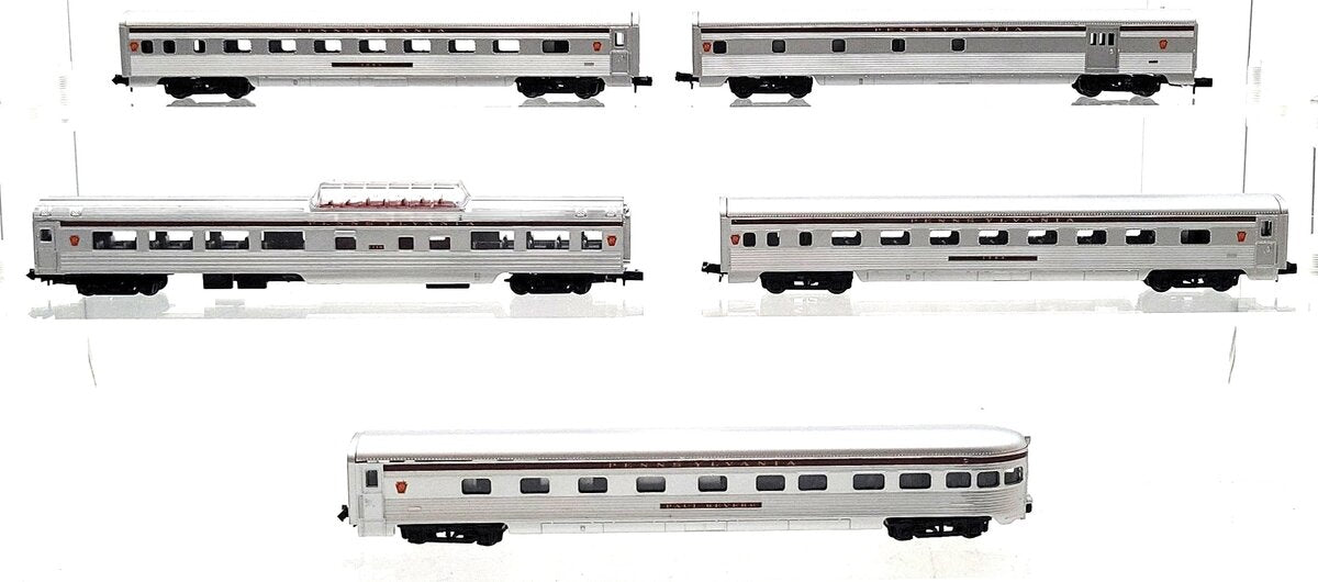 Con-Cor 003-540003 N Scale Pennsylvania 5 Car Passenger Set EX/Box