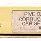 Con-Cor 003-540003 N Scale Pennsylvania 5 Car Passenger Set EX/Box
