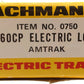 Bachmann 0750 HO Scale Amtrak E60CP Electric Locomotive #951 EX/Box