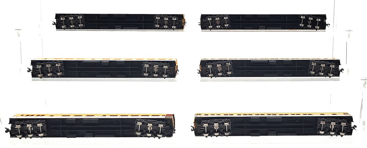 Con-Cor 003-570018 N Denver & Rio Grande Heavyweight Passenger Cars (Set of 6) EX/Box