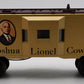 Lionel 6-6421 O Gauge Joshua L. Cowen Bay Window Illuminated Caboose EX/Box