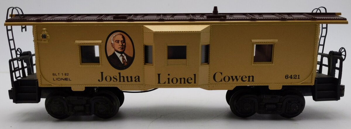 Lionel 6-6421 O Gauge Joshua L. Cowen Bay Window Illuminated Caboose EX/Box
