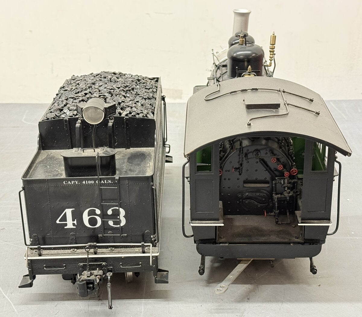 Accucraft AC88-140 1:20.3 Colorado Southern K-27 2-8-2 Locomotive w/ Sound #463 VG/Box