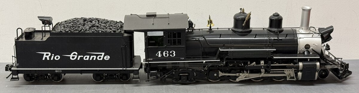 Accucraft AC88-140 1:20.3 Colorado Southern K-27 2-8-2 Locomotive w/ Sound #463 VG/Box