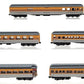 Con-Cor 003-570018 N Denver & Rio Grande Heavyweight Passenger Cars [5] EX