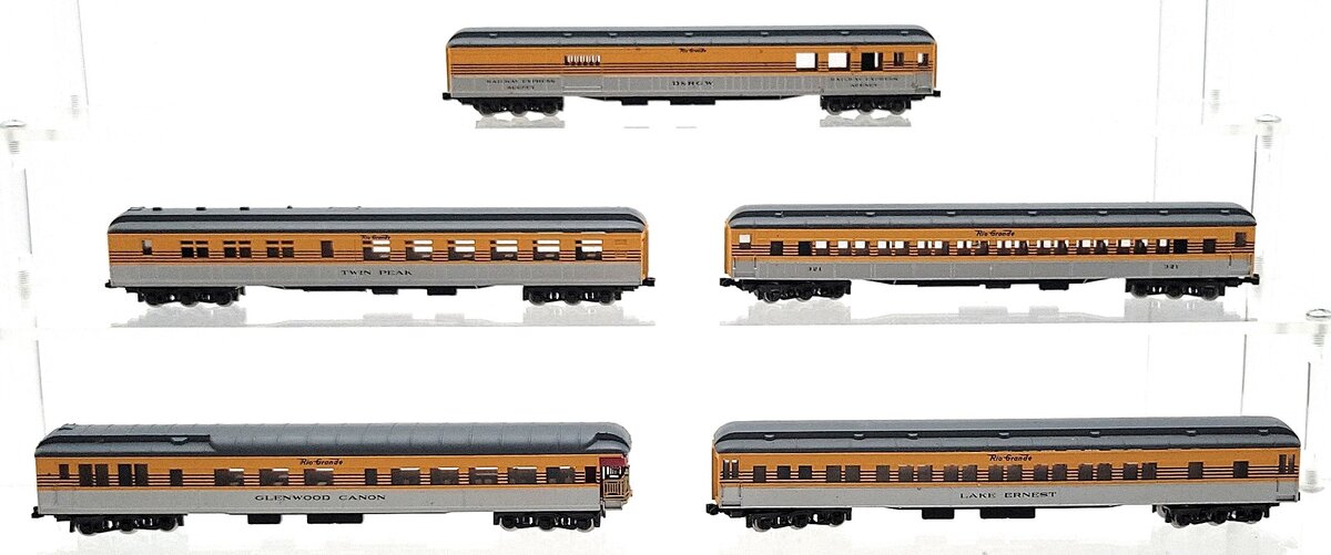 Con-Cor 003-570018 N Denver & Rio Grande Heavyweight Passenger Cars [5] EX
