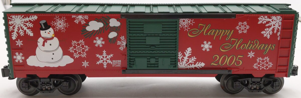 Lionel 6-36296 O Gauge 2005 Christmas Boxcar LN/Box