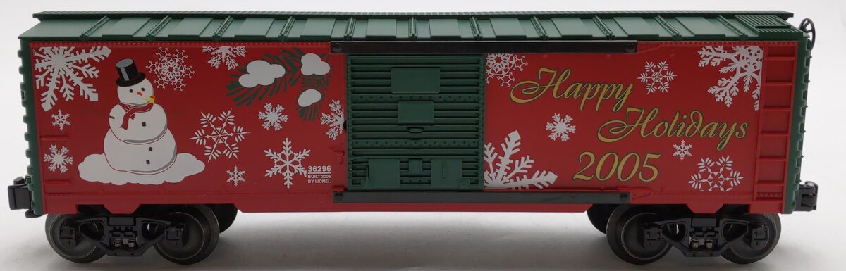 Lionel 6-36296 O Gauge 2005 Christmas Boxcar LN/Box