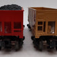 Lionel 6-16467 O Gauge Naughty & Nice Hopper (2 Pack) EX/Box