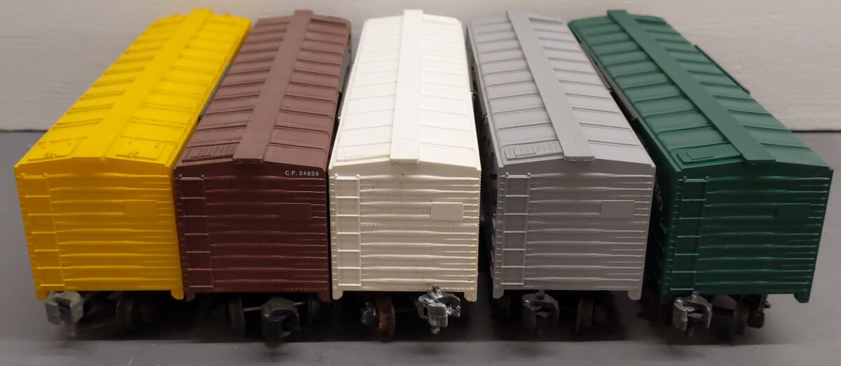 KMT O Gauge Assorted Freight Cars; 18206, 4461, 24859, 69266, 26999, [5]