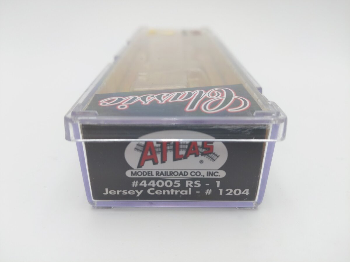 Atlas 44005 N Scale Jersey Central RS-1 Diesel Engine #1204 EX/Box