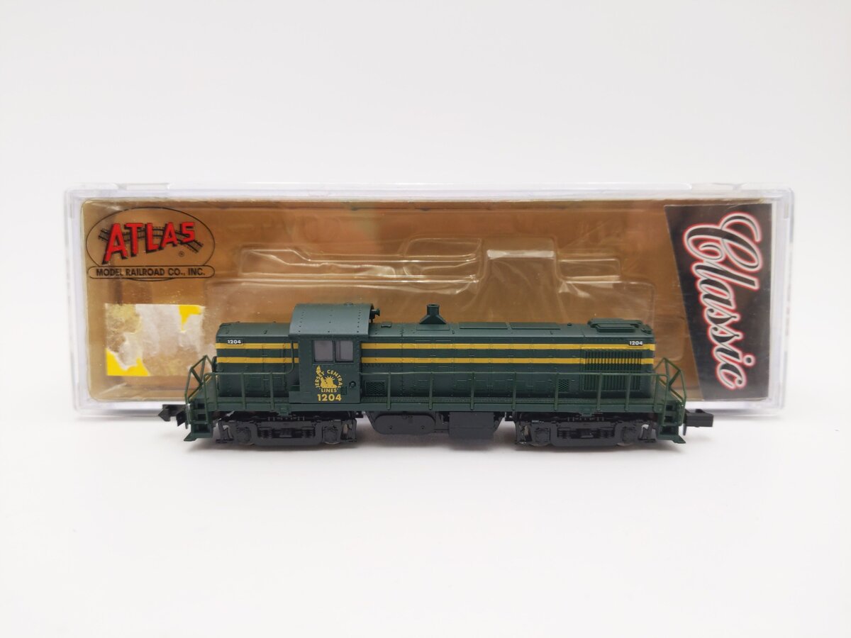Atlas 44005 N Scale Jersey Central RS-1 Diesel Engine #1204 EX/Box