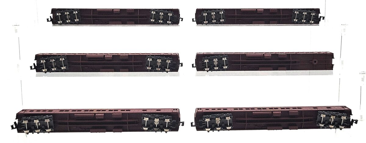 Con-Cor N Scale Pennsylvania Assorted Passenger Cars [6] EX