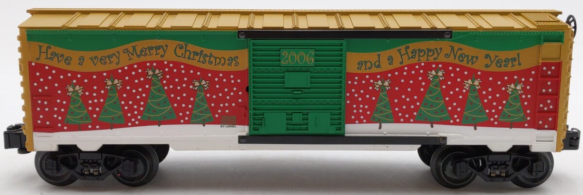 Lionel 6-25008 O Gauge 2006 Christmas Boxcar EX/Box