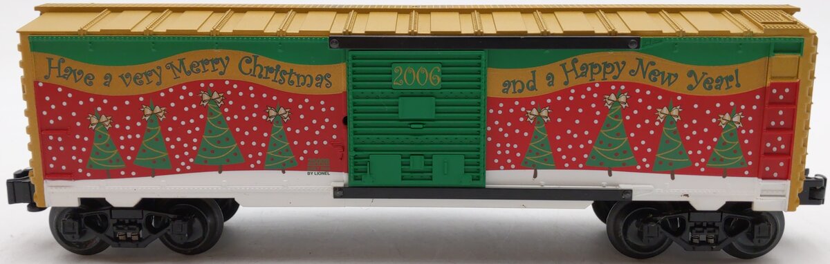 Lionel 6-25008 O Gauge 2006 Christmas Boxcar EX/Box
