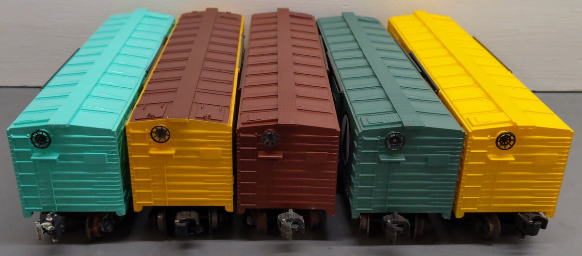 KMT O Gauge Assorted Freight Cars; 1175, 81099, 567890, 9369, 3012, [5]