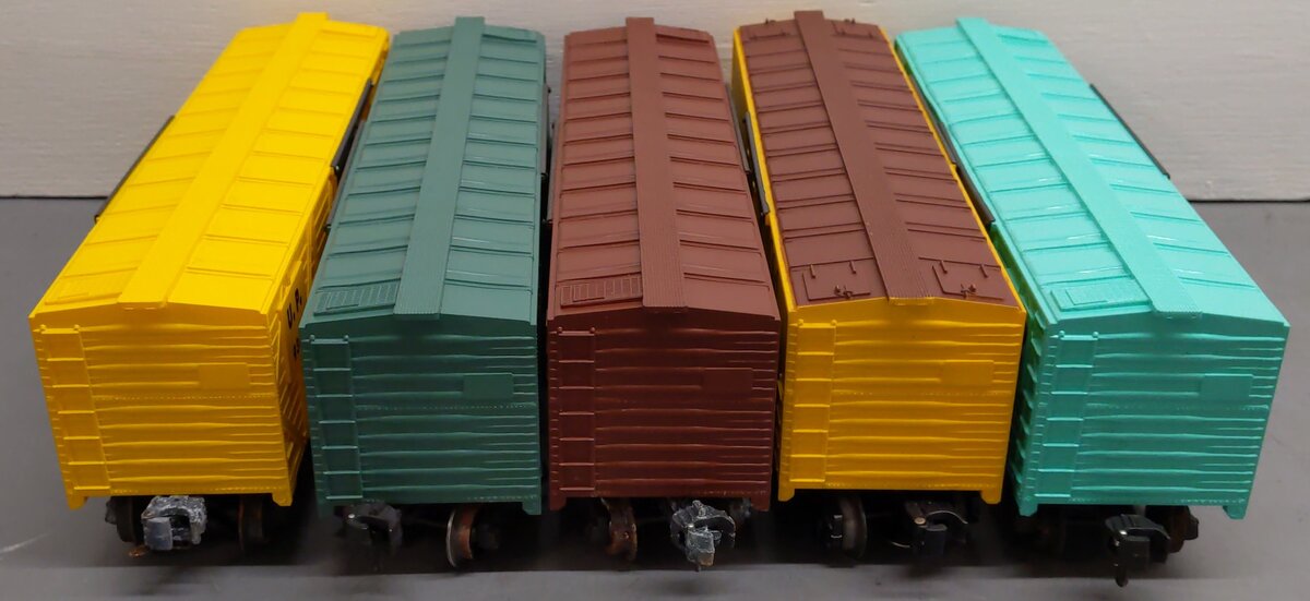 KMT O Gauge Assorted Freight Cars; 1175, 81099, 567890, 9369, 3012, [5]
