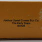 Lionel 6-9429 O Gauge Joshua Lionel Cowen Early Years Boxcar EX/Box