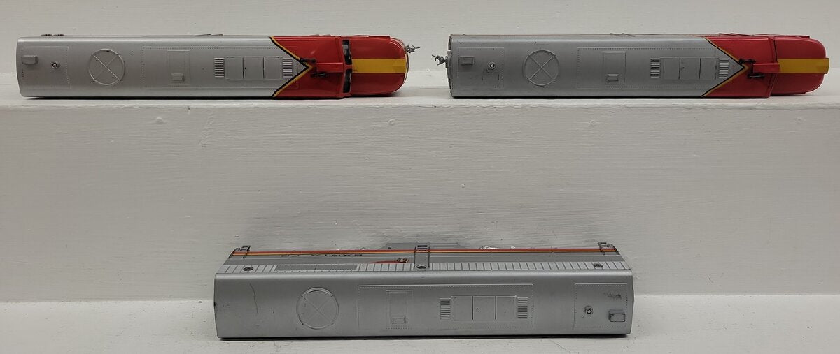 Athearn HO Scale Santa Fe ABA Assorted Diesel Locomotives [3] VG