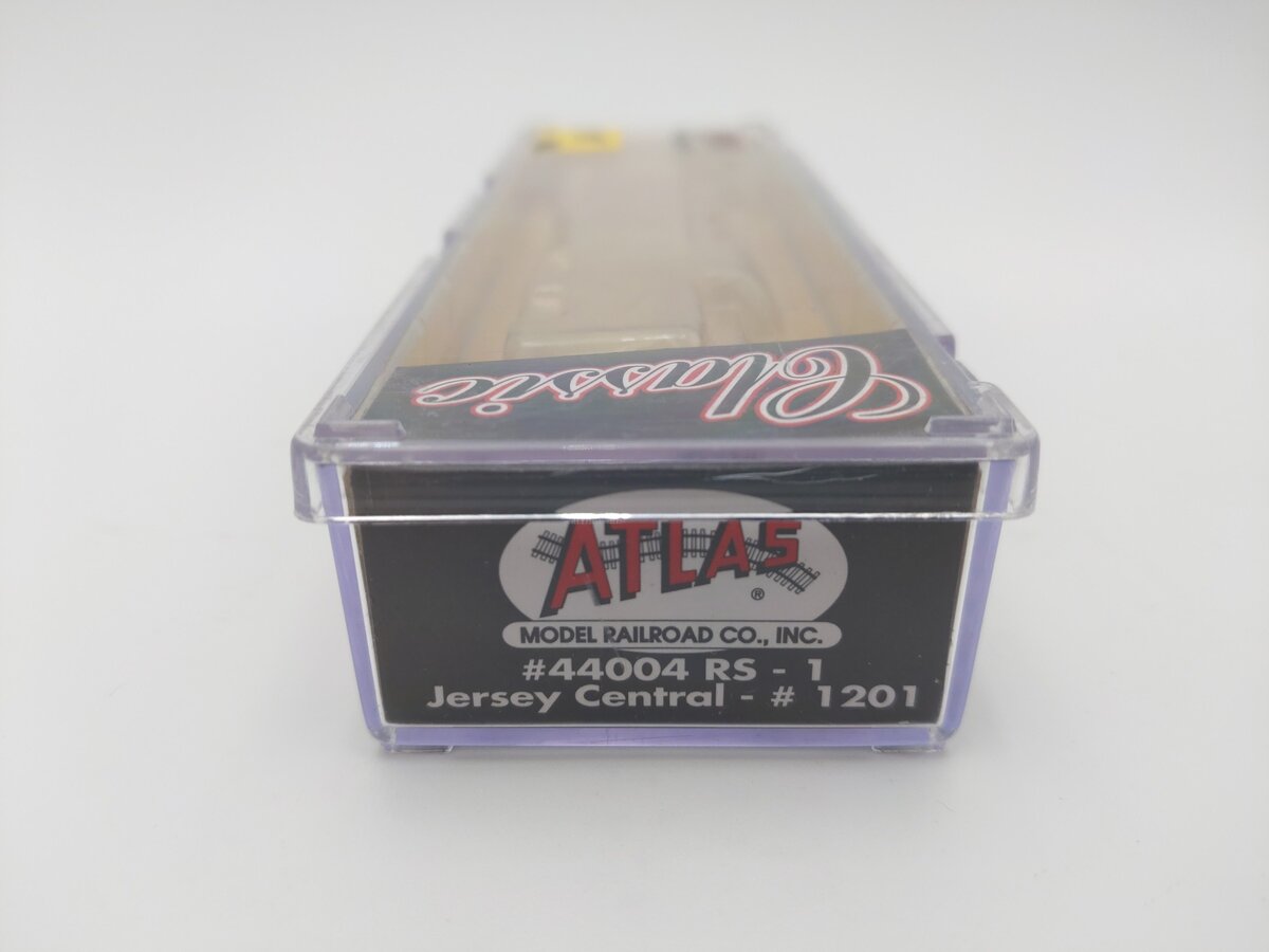 Atlas 44004 N Scale Jersey Central RS-1 Diesel Engine #1201 EX/Box