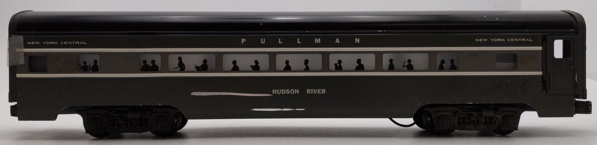 Lionel 6-9597 O Gauge New York Central "Hudson River" Aluminum Coach Car VG