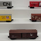 KMT O Gauge Assorted Freight Cars; 574105, 205300, 112237, 392885, [5] VG/Box