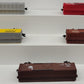 KMT O Gauge Assorted Freight Cars; 574105, 205300, 112237, 392885, [5] VG/Box