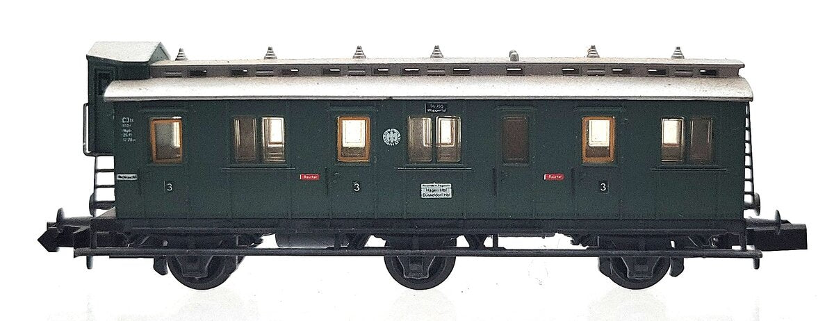 Arnold 3046 N Scale Deutsche Bundesbahn German Railroad Passenger Car EX/Box