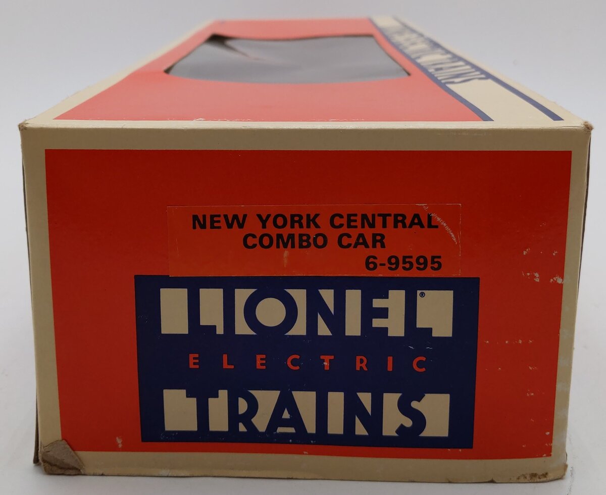 Lionel 6-9595 O Gauge New York Central Aluminum Combine Passenger Car #9595 EX/Box