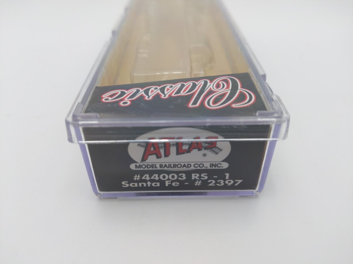 Atlas 44003 N Scale Santa Fe RS-1 Diesel Locomotive EX/Box