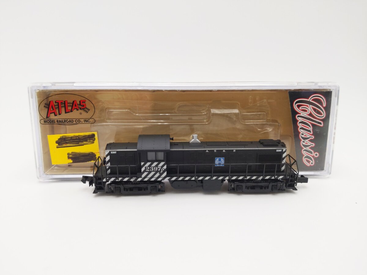 Atlas 44003 N Scale Santa Fe RS-1 Diesel Locomotive EX/Box