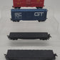 Lionel HO Scale Assorted Freight Cars #78402, #88401 [4] EX