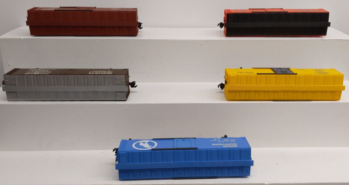 KMT O Gauge Assorted Freight Cars; 71470, 1000, 3049, 12935, 10011, [5]/Box