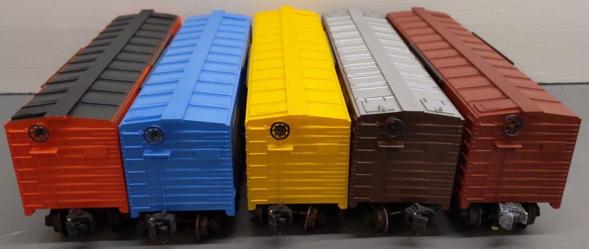 KMT O Gauge Assorted Freight Cars; 71470, 1000, 3049, 12935, 10011, [5]/Box