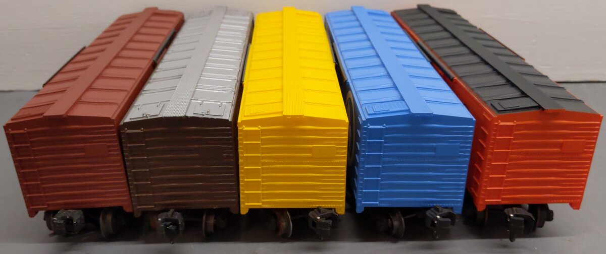 KMT O Gauge Assorted Freight Cars; 71470, 1000, 3049, 12935, 10011, [5]/Box
