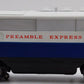 Lionel 6-8568 O Gauge Preamble Express F3 A Diesel Locomotive #8568 EX/Box