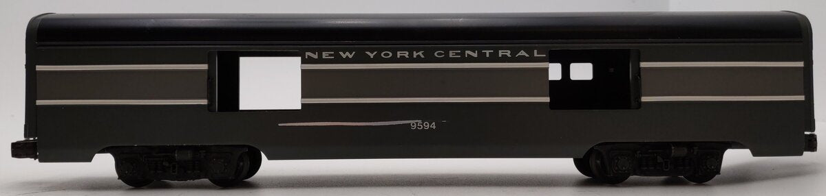 Lionel 6-9594 O Gauge New York Central Aluminum Baggage Car #9594 VG/Box
