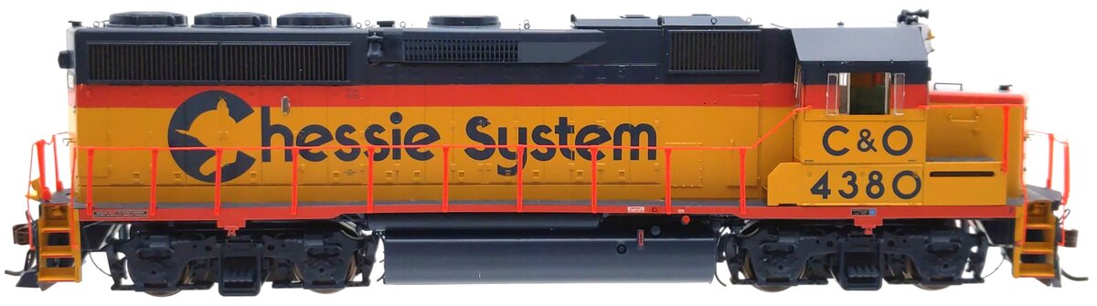 Athearn 40676 HO Scale C&O EMD GP40-2 Diesel Locomotive #4380 w/DCC LN/Box