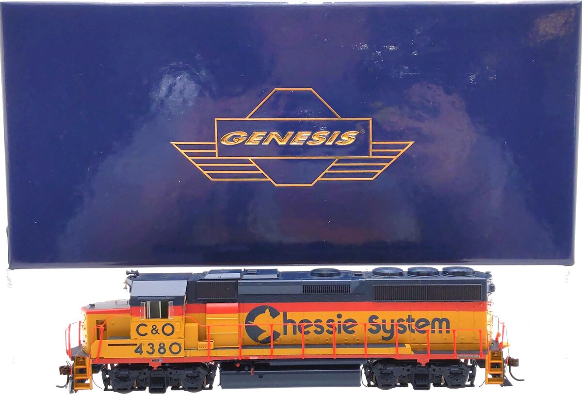 Athearn 40676 HO Scale C&O EMD GP40-2 Diesel Locomotive #4380 w/DCC LN/Box