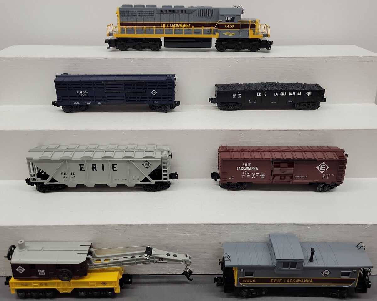 Lionel 6-1451 O Gauge Erie Lackawanna Limited Train Set EX/Box