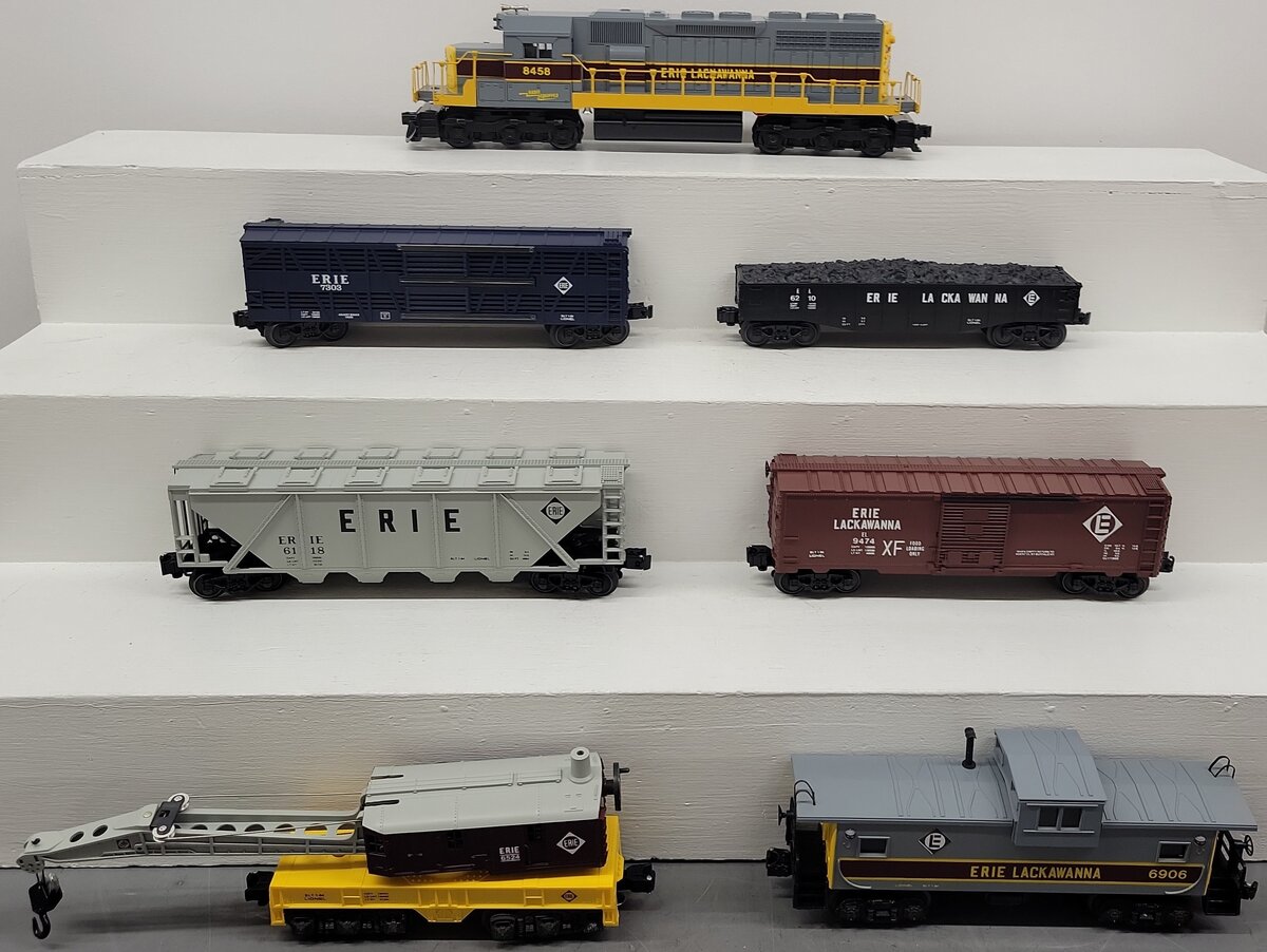Lionel 6-1451 O Gauge Erie Lackawanna Limited Train Set EX/Box