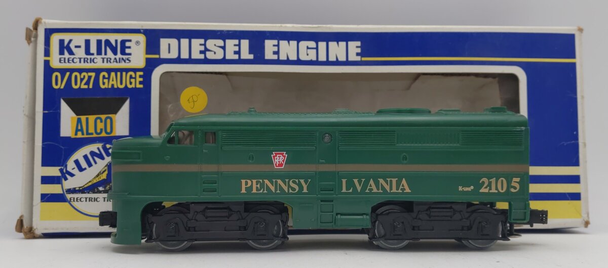 K-Line K2105-D O Pennsylvania Alco A Non-Powered Diesel Locomotive #2105 EX/Box