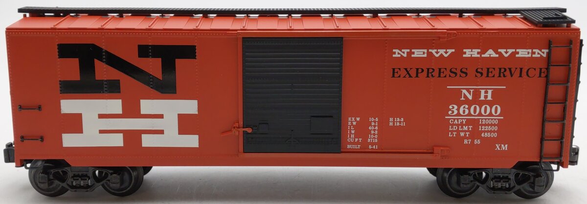 K-Line K761-1791 O Gauge New Haven Express Service Boxcar #36000 EX/Box