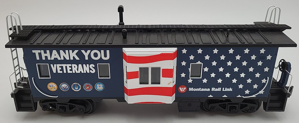 MTH 30-20822a O Montana Rail Link Bay Window Caboose EX/Box