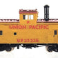 Hallmark Models N Scale BRASS Custom Painted Union Pacific Riveted Steel Caboose/Box