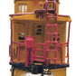 Hallmark Models N Scale BRASS Custom Painted Union Pacific Riveted Steel Caboose/Box