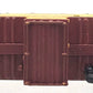 Hallmark Models N Scale BRASS Custom Painted Union Pacific Riveted Steel Caboose/Box