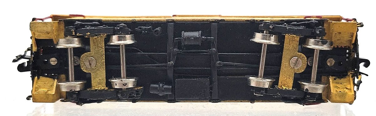 Hallmark Models N Scale BRASS Custom Painted Union Pacific Riveted Steel Caboose/Box